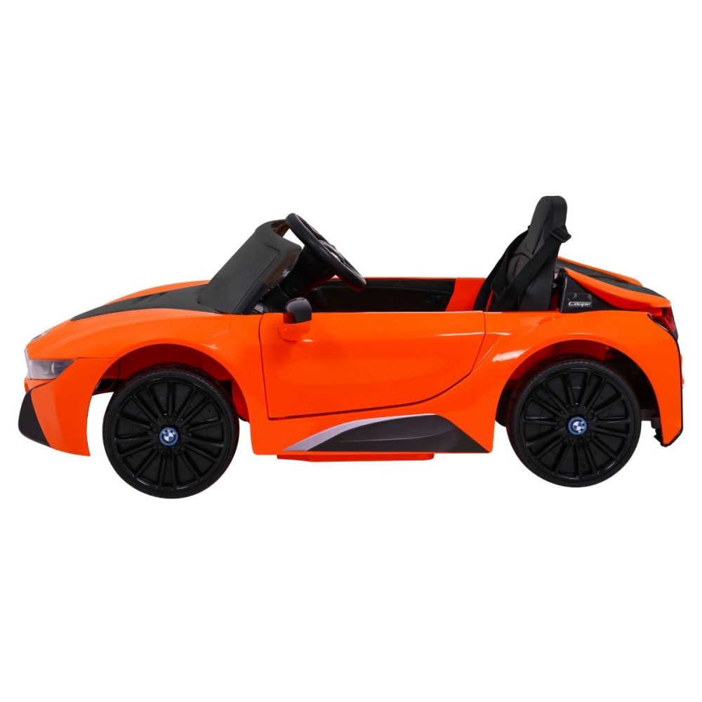 Elektromobilis BMW I8, Orange-Elektromobiliai vaikams, Mašinos-e-vaikas