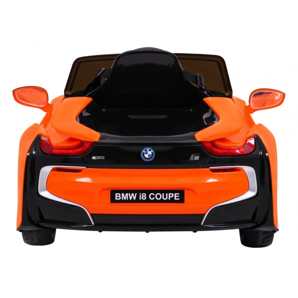 Elektromobilis BMW I8, Orange-Elektromobiliai vaikams, Mašinos-e-vaikas