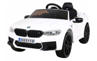 Elektromobilis BMW M5 DRIFT, White-Elektromobiliai vaikams, Mašinos-e-vaikas