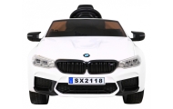 Elektromobilis BMW M5 DRIFT, White-Elektromobiliai vaikams, Mašinos-e-vaikas