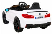 Elektromobilis BMW M5 DRIFT, White-Elektromobiliai vaikams, Mašinos-e-vaikas