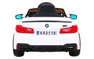 Elektromobilis BMW M5 DRIFT, White-Elektromobiliai vaikams, Mašinos-e-vaikas