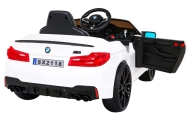 Elektromobilis BMW M5 DRIFT, White-Elektromobiliai vaikams, Mašinos-e-vaikas