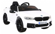 Elektromobilis BMW M5 DRIFT, White-Elektromobiliai vaikams, Mašinos-e-vaikas