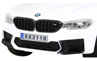 Elektromobilis BMW M5 DRIFT, White-Elektromobiliai vaikams, Mašinos-e-vaikas