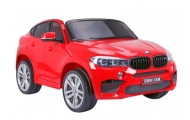 Dvivietis elektromobilis BMW X6M XXL, Red-Elektromobiliai vaikams, Visureigiai-e-vaikas
