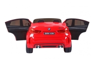 Dvivietis elektromobilis BMW X6M XXL, Red-Elektromobiliai vaikams, Visureigiai-e-vaikas