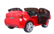Dvivietis elektromobilis BMW X6M XXL, Red-Elektromobiliai vaikams, Visureigiai-e-vaikas