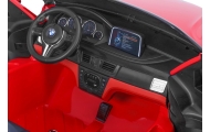 Dvivietis elektromobilis BMW X6M XXL, Red-Elektromobiliai vaikams, Visureigiai-e-vaikas