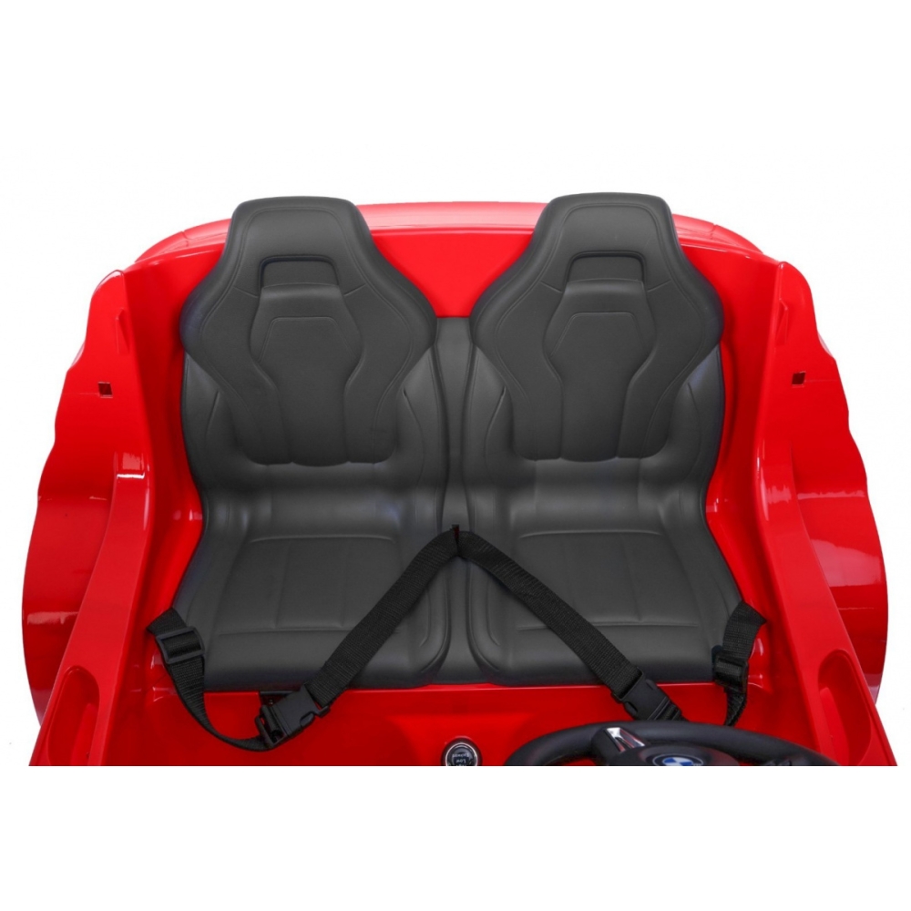 Dvivietis elektromobilis BMW X6M XXL, Red-Elektromobiliai vaikams, Visureigiai-e-vaikas