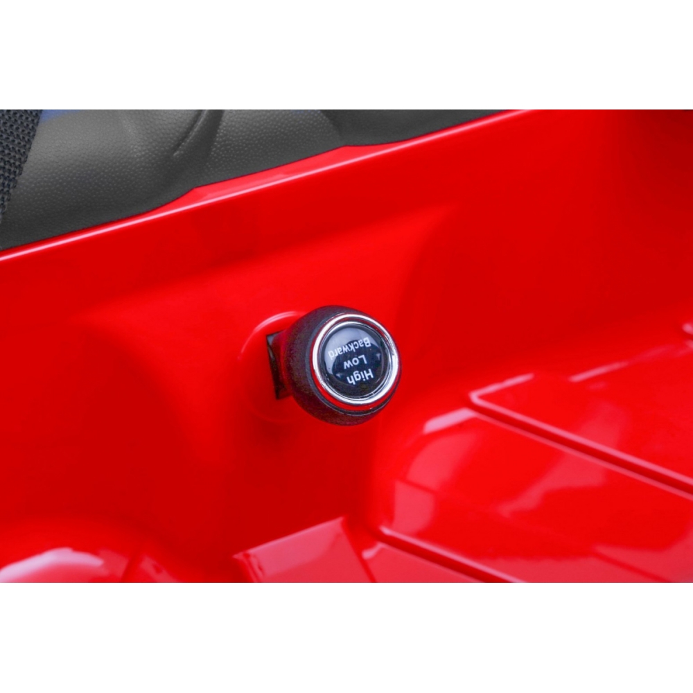 BMW X6M XXL dla 2 dzieci Czerwony + Pilot + Ekoskóra + Pasy + Wolny Start + MP3 USB + LED
