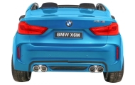 Dvivietis elektromobilis BMW X6M XXL, lakuotas mėlynas-Elektromobiliai vaikams, Visureigiai-e-vaikas