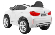 Elektromobilis BMW X6M, White-Elektromobiliai vaikams, Visureigiai-e-vaikas