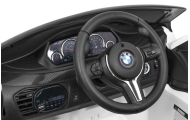 Elektromobilis BMW X6M, White-Elektromobiliai vaikams, Visureigiai-e-vaikas