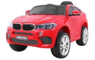 Elektromobilis BMW X6M, Red-Elektromobiliai vaikams, Visureigiai-e-vaikas