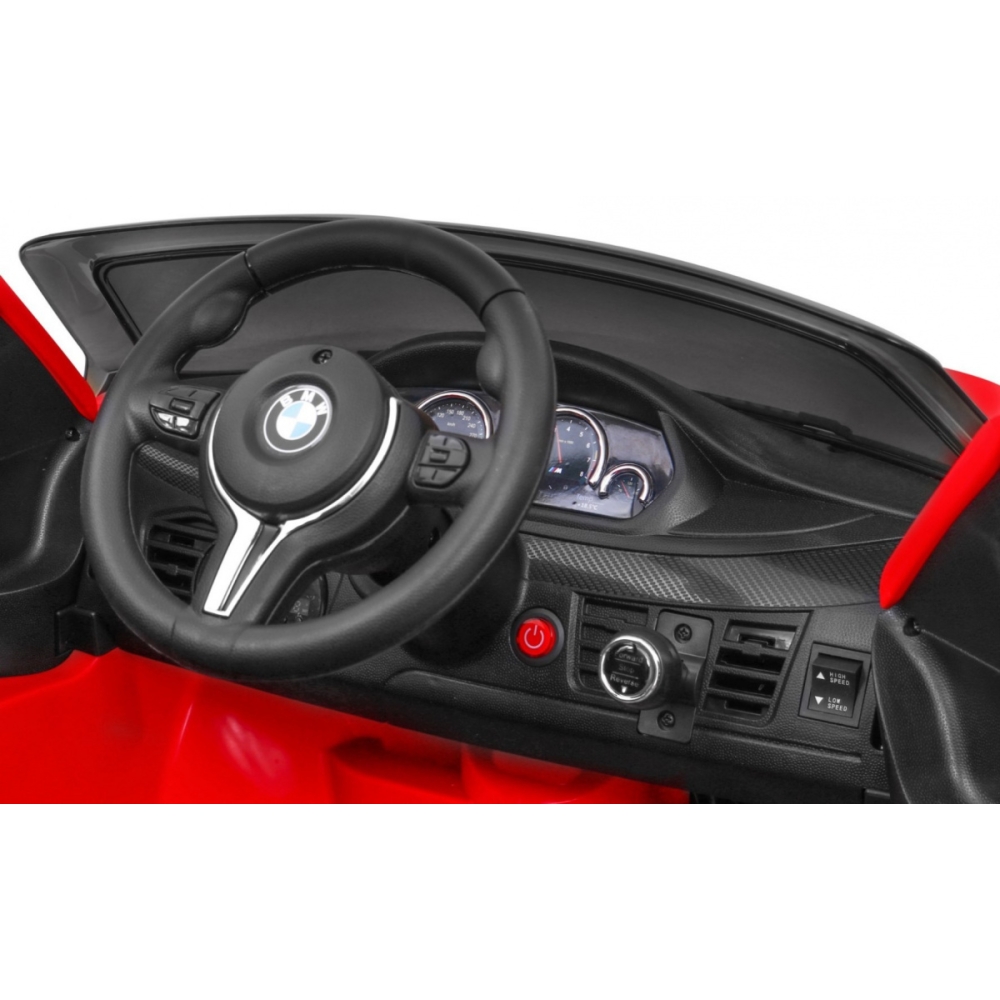 Elektromobilis BMW X6M, Red-Elektromobiliai vaikams, Visureigiai-e-vaikas