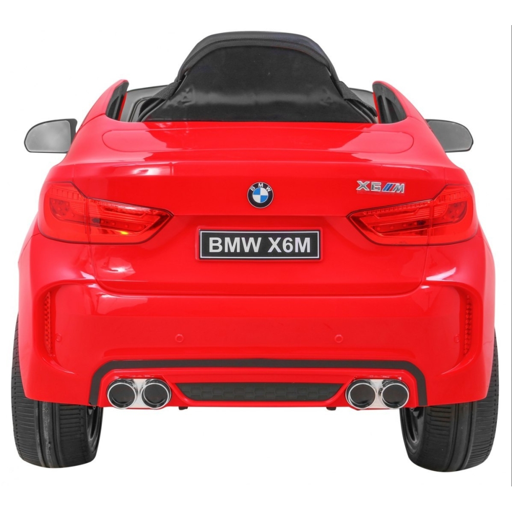 Elektromobilis BMW X6M, Red-Elektromobiliai vaikams, Visureigiai-e-vaikas