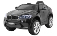 BMW X6M Elektryczne Autko dla dzieci Lakier Czarny + Pilot + EVA + Wolny Start + Audio + LED