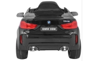 Elektromobilis BMW X6M, lakuotas juodas-Elektromobiliai vaikams, Visureigiai-e-vaikas