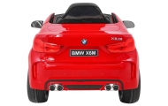 BMW X6M Elektryczne Autko dla dzieci Lakier Czerwony + Pilot + EVA + Wolny Start + Audio + LED