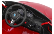 BMW X6M Elektryczne Autko dla dzieci Lakier Czerwony + Pilot + EVA + Wolny Start + Audio + LED