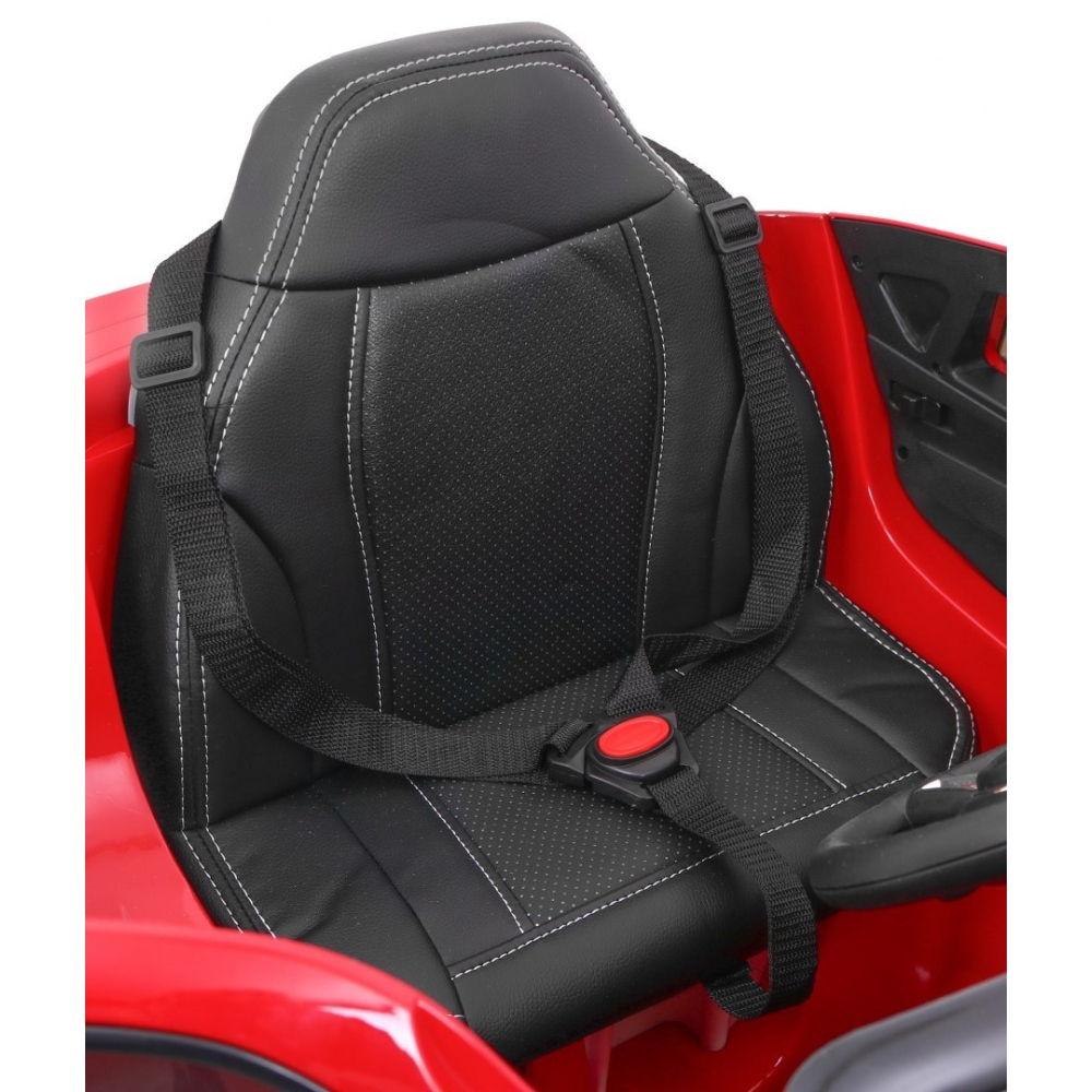 Elektromobilis BMW X6M, lakuotas raudonas-Elektromobiliai vaikams, Visureigiai-e-vaikas