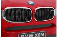 BMW X6M Elektryczne Autko dla dzieci Lakier Czerwony + Pilot + EVA + Wolny Start + Audio + LED