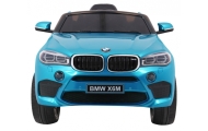 Elektromobilis BMW X6M, lakuotas mėlynas-Elektromobiliai vaikams, Visureigiai-e-vaikas