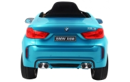 BMW X6M Elektryczne Autko dla dzieci Lakier Niebieski + Pilot + EVA + Wolny Start + Audio + LED