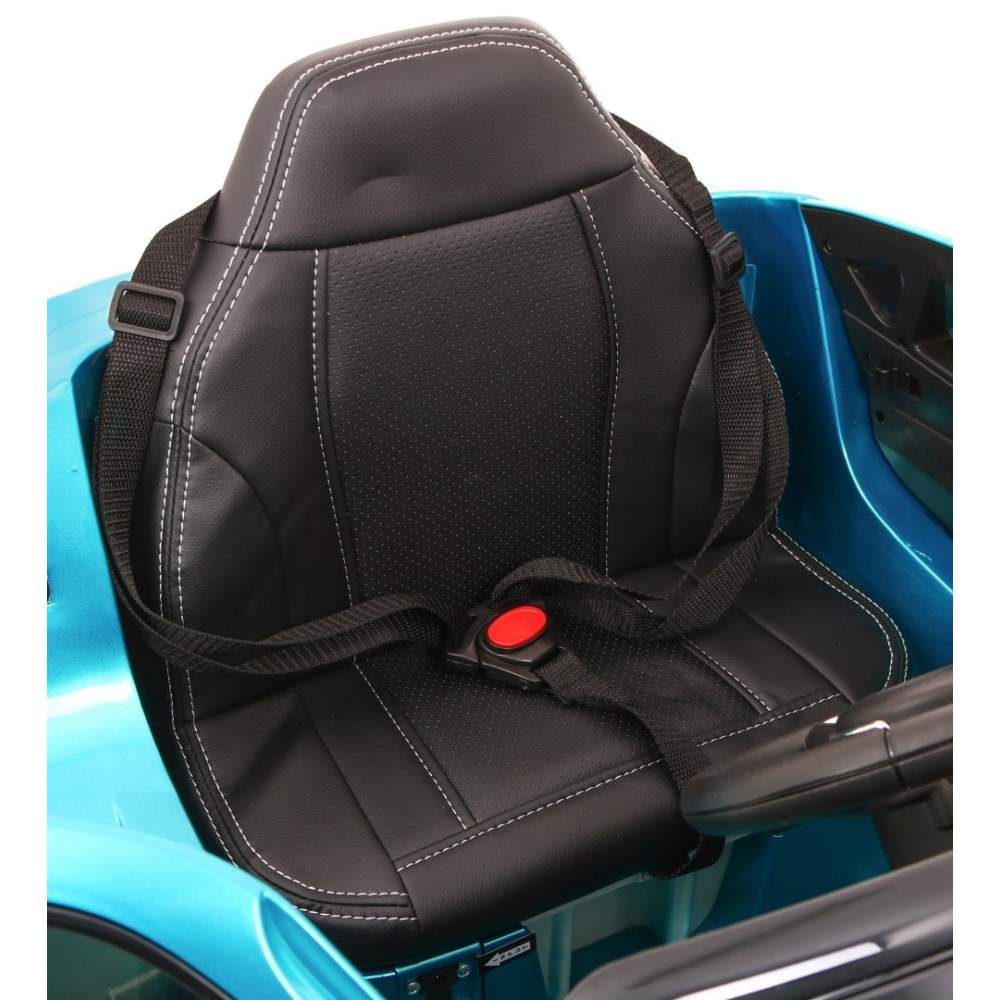 Elektromobilis BMW X6M, lakuotas mėlynas-Elektromobiliai vaikams, Visureigiai-e-vaikas