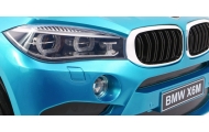 BMW X6M Elektryczne Autko dla dzieci Lakier Niebieski + Pilot + EVA + Wolny Start + Audio + LED