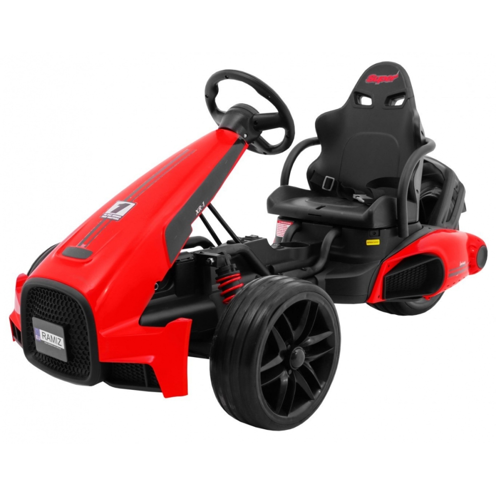 Elektrinis kartingas Bolid XR-1, Red-Elektromobiliai vaikams, Kartingai vaikams-e-vaikas