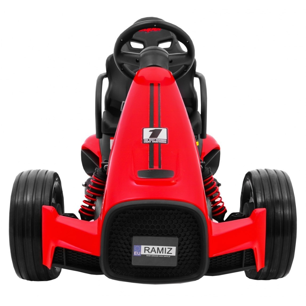 Elektrinis kartingas Bolid XR-1, Red-Elektromobiliai vaikams, Kartingai vaikams-e-vaikas
