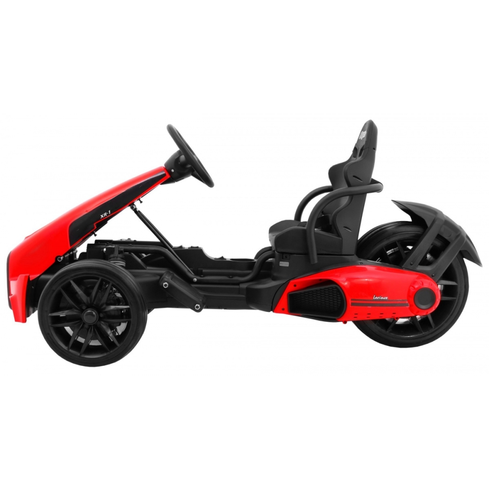 Elektrinis kartingas Bolid XR-1, Red-Elektromobiliai vaikams, Kartingai vaikams-e-vaikas