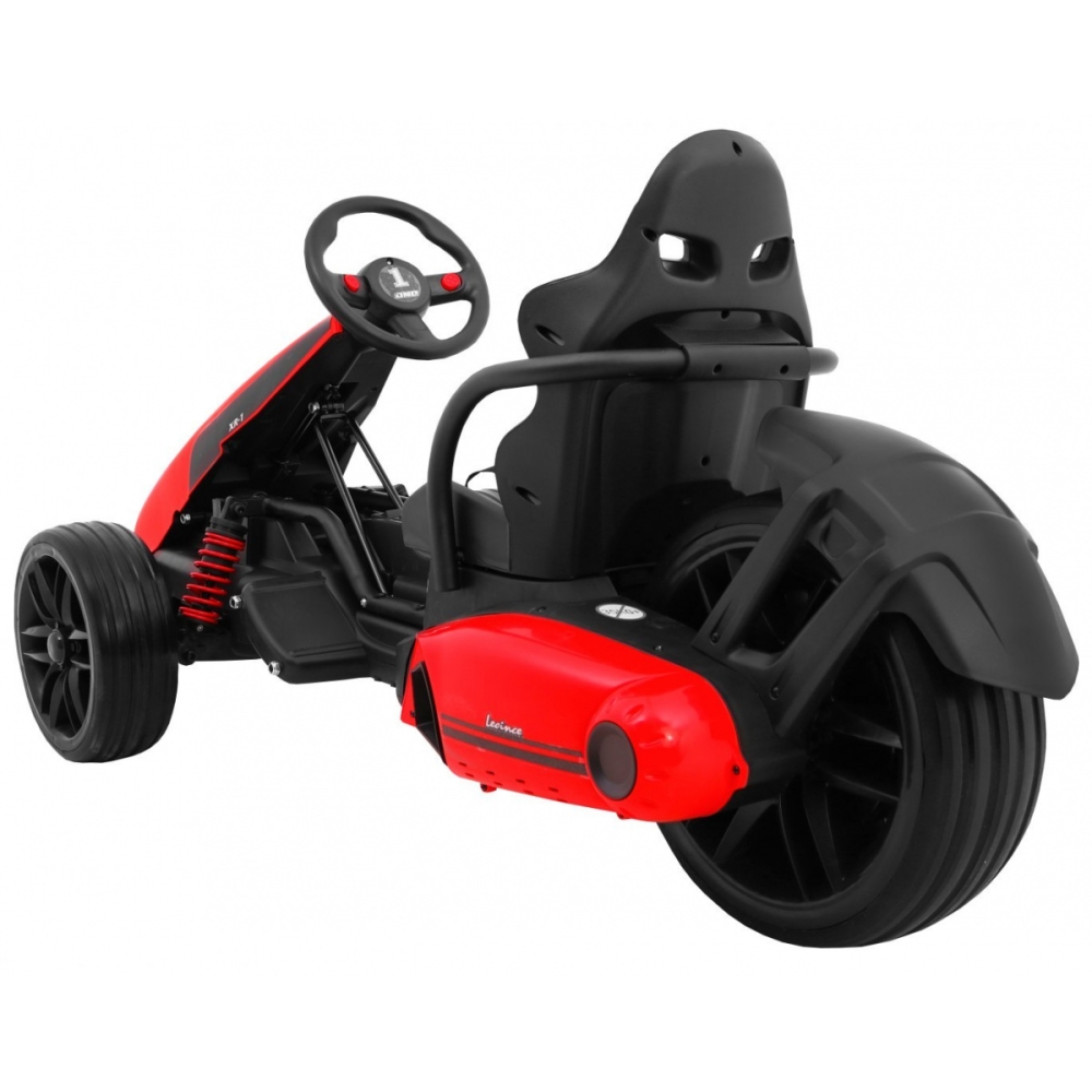 Elektrinis kartingas Bolid XR-1, Red-Elektromobiliai vaikams, Kartingai vaikams-e-vaikas