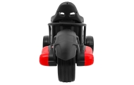 Gokart na akumulator Bolid XR-1 dla dzieci Czerwony + Regulowana kierownica + Profilowane siedzenie