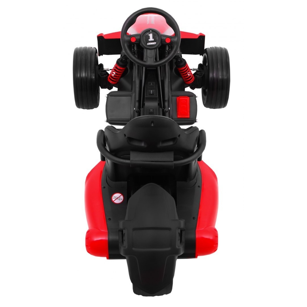 Elektrinis kartingas Bolid XR-1, Red-Elektromobiliai vaikams, Kartingai vaikams-e-vaikas