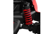 Gokart na akumulator Bolid XR-1 dla dzieci Czerwony + Regulowana kierownica + Profilowane siedzenie