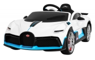Elektromobilis Bugatti Divo, White-Elektromobiliai vaikams, Mašinos-e-vaikas