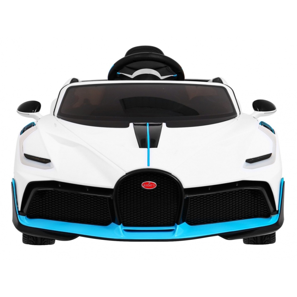 Elektromobilis Bugatti Divo, White-Elektromobiliai vaikams, Mašinos-e-vaikas