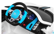 Elektromobilis Bugatti Divo, White-Elektromobiliai vaikams, Mašinos-e-vaikas