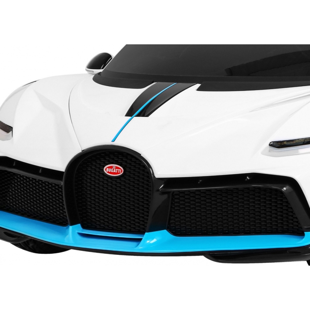 Elektromobilis Bugatti Divo, White-Elektromobiliai vaikams, Mašinos-e-vaikas
