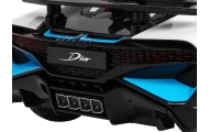 Bugatti Divo Autko na akumulator dla dzieci Biały + Pilot + EVA + Wolny Start + LED MP3