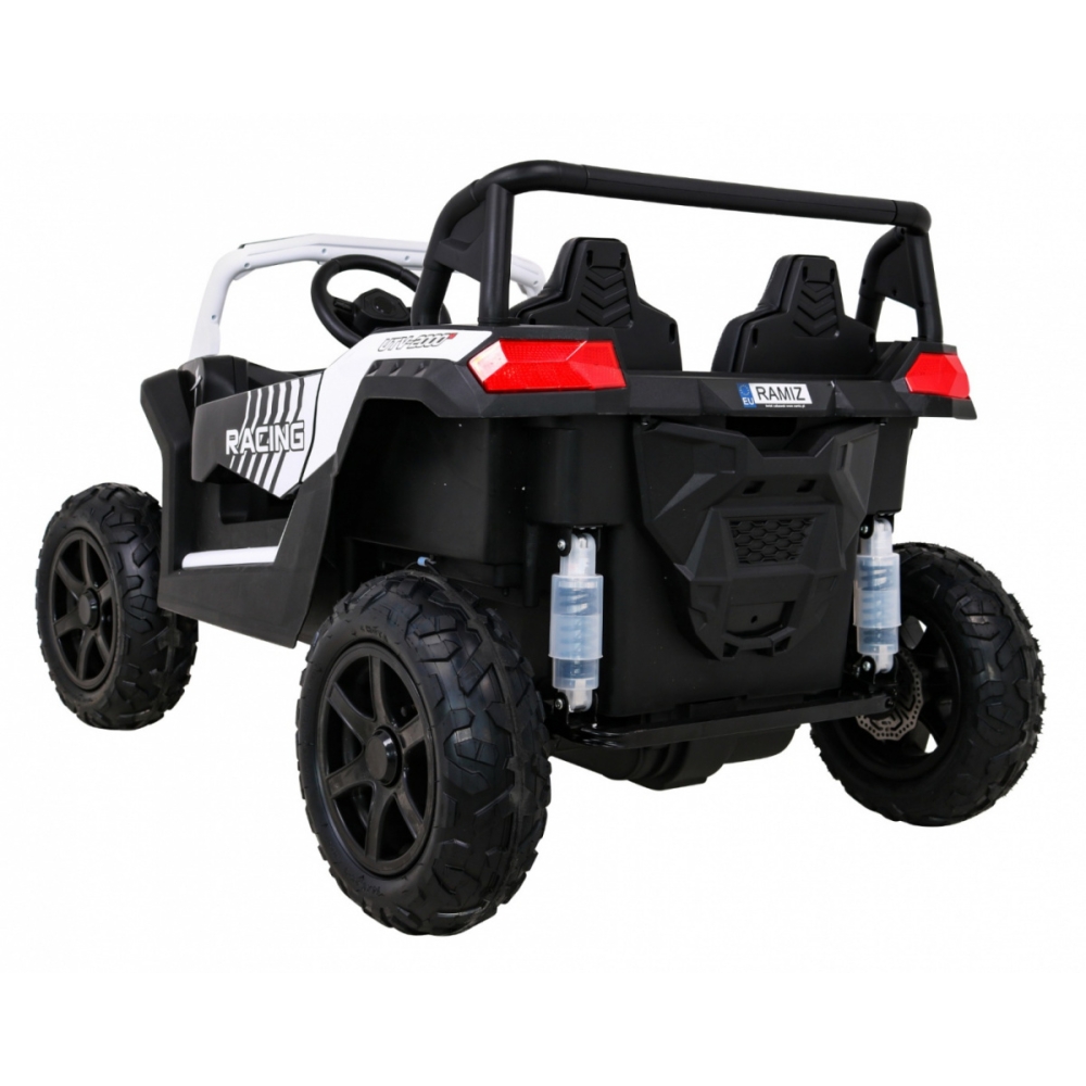 Dvivietis elektrinis Buggy Strong Racing, White-Elektromobiliai vaikams, Keturračiai ir bagiai-e-vaikas