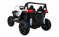 Dvivietis elektrinis Buggy Strong Racing, White-Elektromobiliai vaikams, Keturračiai ir bagiai-e-vaikas