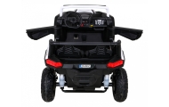 Dvivietis elektrinis Buggy Strong Racing, White-Elektromobiliai vaikams, Keturračiai ir bagiai-e-vaikas
