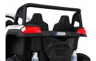 Dvivietis elektrinis Buggy Strong Racing, White-Elektromobiliai vaikams, Keturračiai ir bagiai-e-vaikas