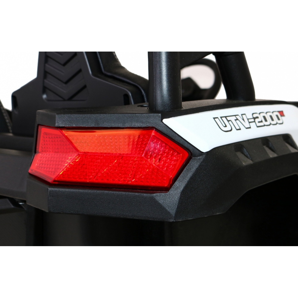 Dvivietis elektrinis Buggy Strong Racing, White-Elektromobiliai vaikams, Keturračiai ir bagiai-e-vaikas
