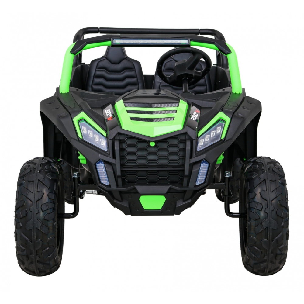 Dvivietis elektrinis Buggy Strong Racing, Green-Elektromobiliai vaikams, Keturračiai ir bagiai-e-vaikas