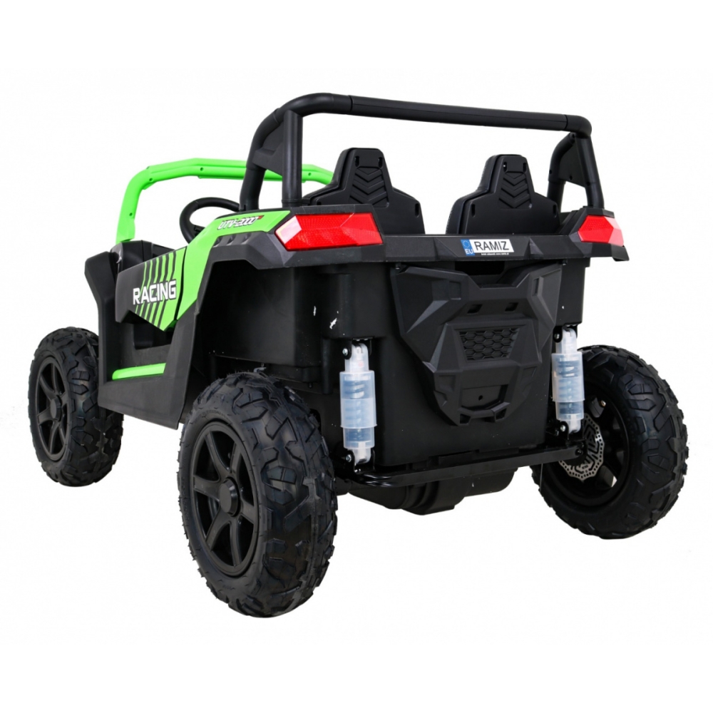 Dvivietis elektrinis Buggy Strong Racing, Green-Elektromobiliai vaikams, Keturračiai ir bagiai-e-vaikas